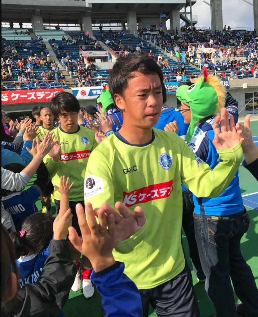 水戸ホーリーホック時代の伊藤涼太郎